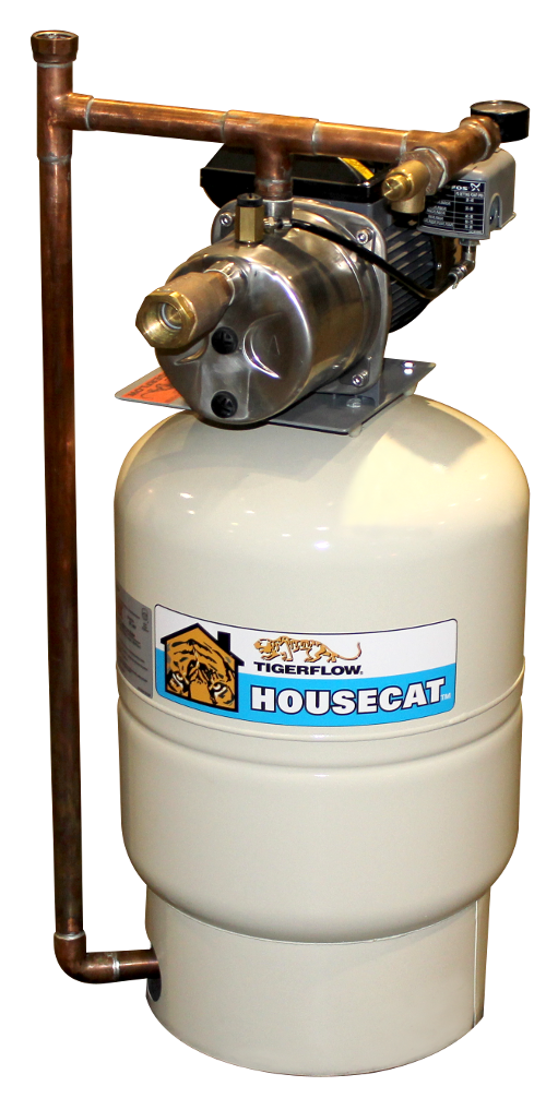 Housecat for plumbing market by Tigerflow Systems